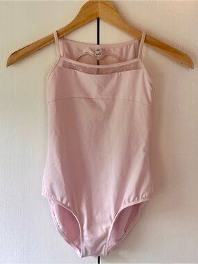 Girls’ Pale Pink Bloch Ballet Leotard